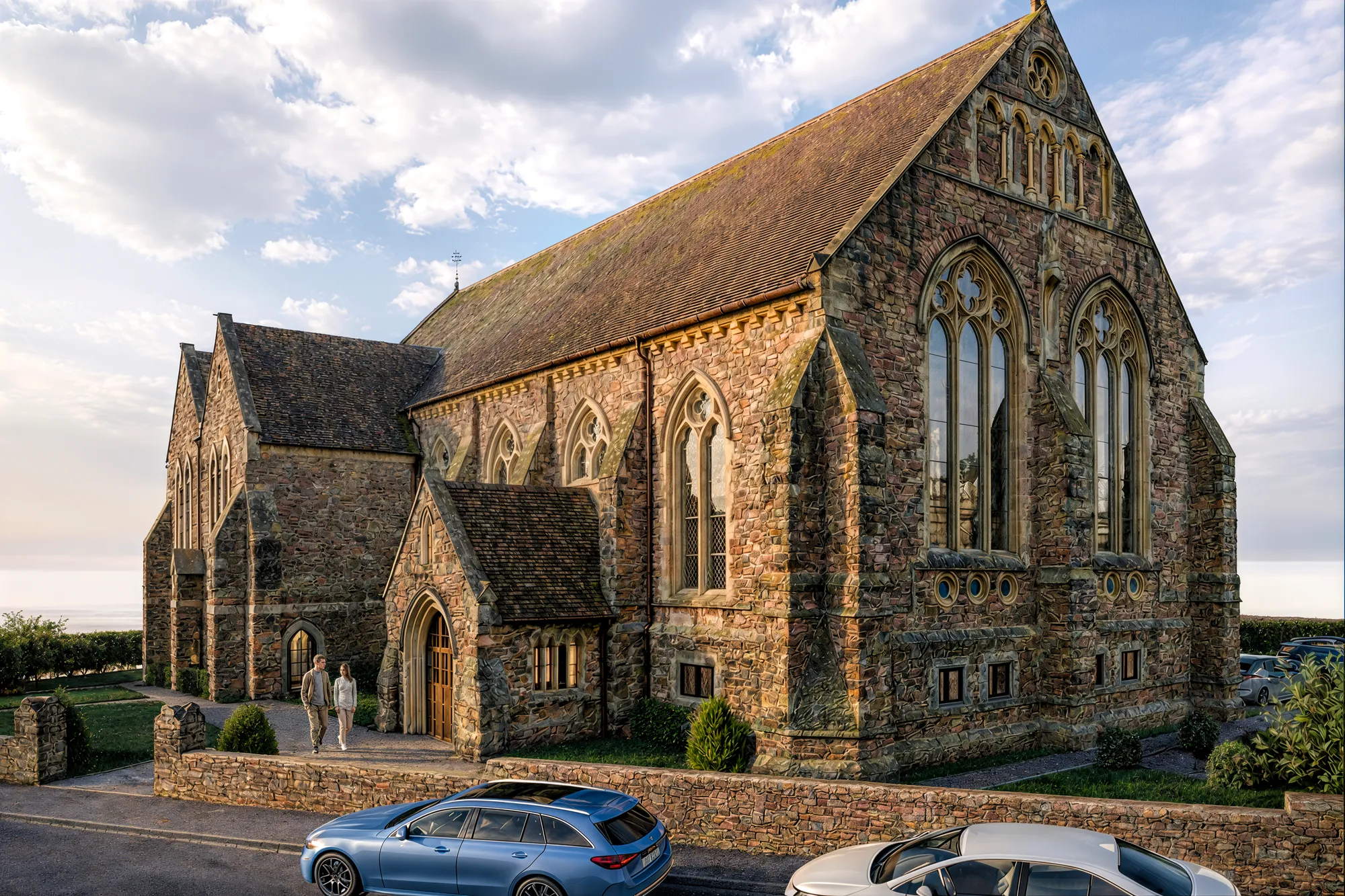 St Johns,St Johns Church,Church Conversion,CGI,Church Converts,For Sale,Church for Sale,UK,development opportunity